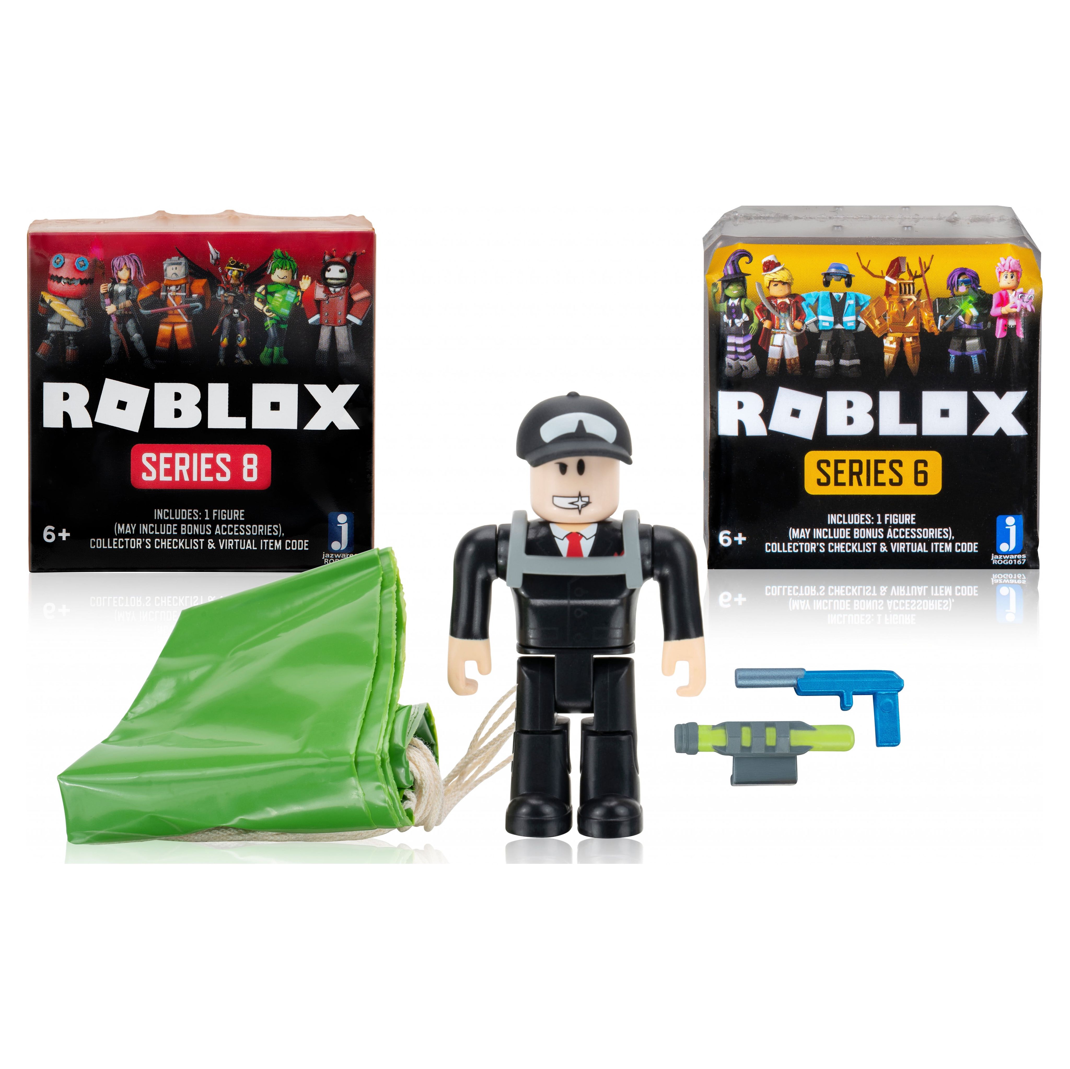 Roblox Action Collection - Jailbreak: Secret Agent + Two Mystery Figure  Bundle 